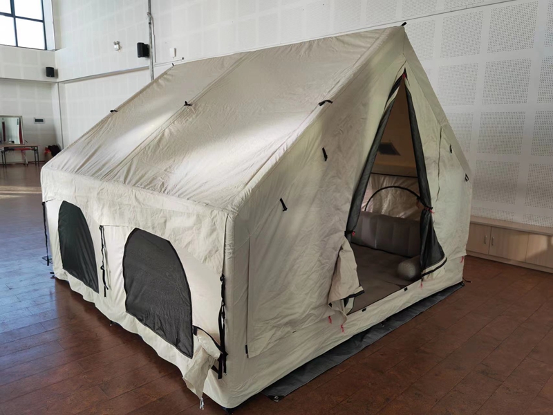 3 * 3 meter khaki inflatable cabin